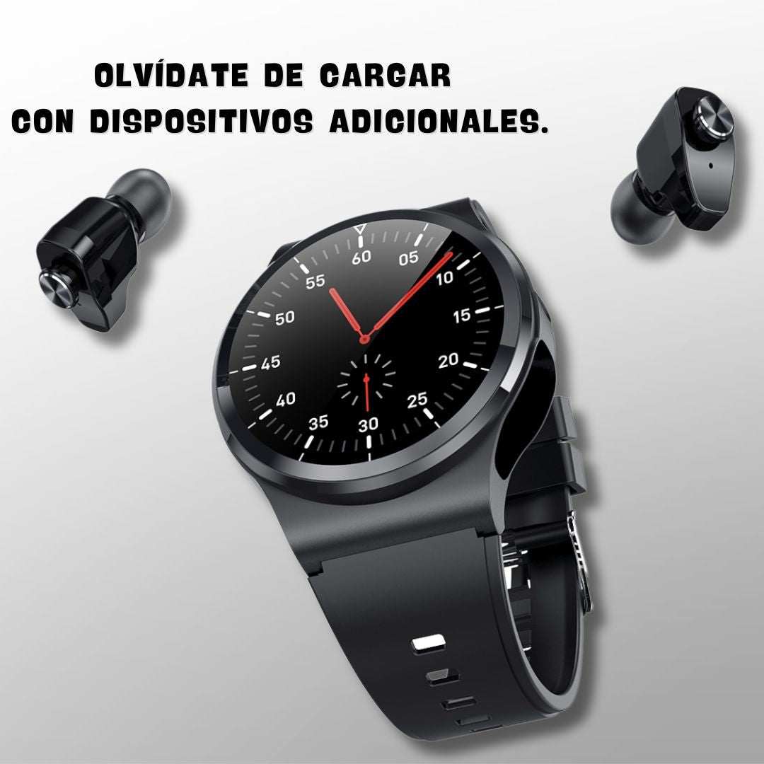 SoundTimePro ® - SmartWatch con audífonos inalámbricos.